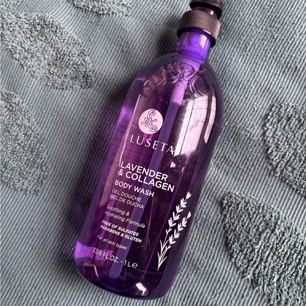 ☀️4 for 25☀️ Luseta Lavender & Collagen Body Wash - XL